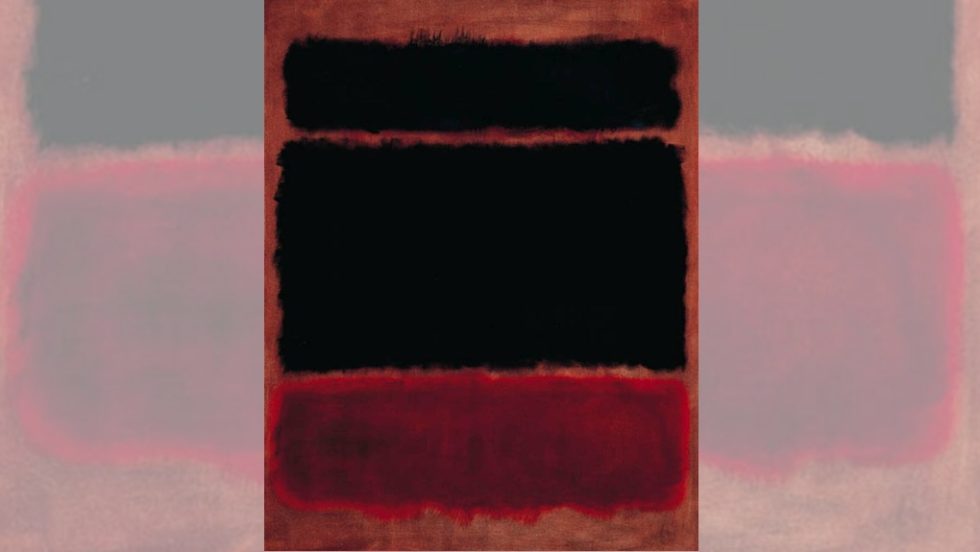 Black in Deep Red- Μαρκ Ρόθκο
